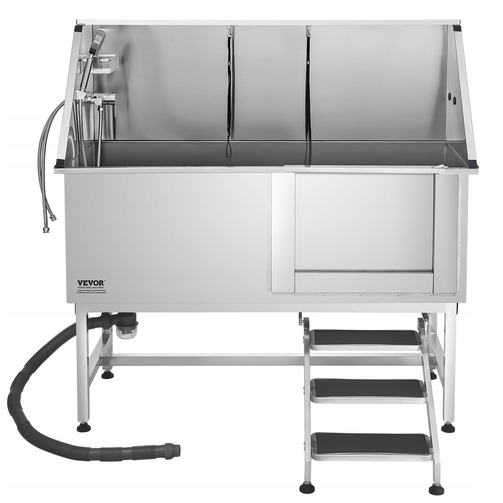 Vana pro zvířata 150x70x149,5 Pravé dveře se schody a vodním filtrem