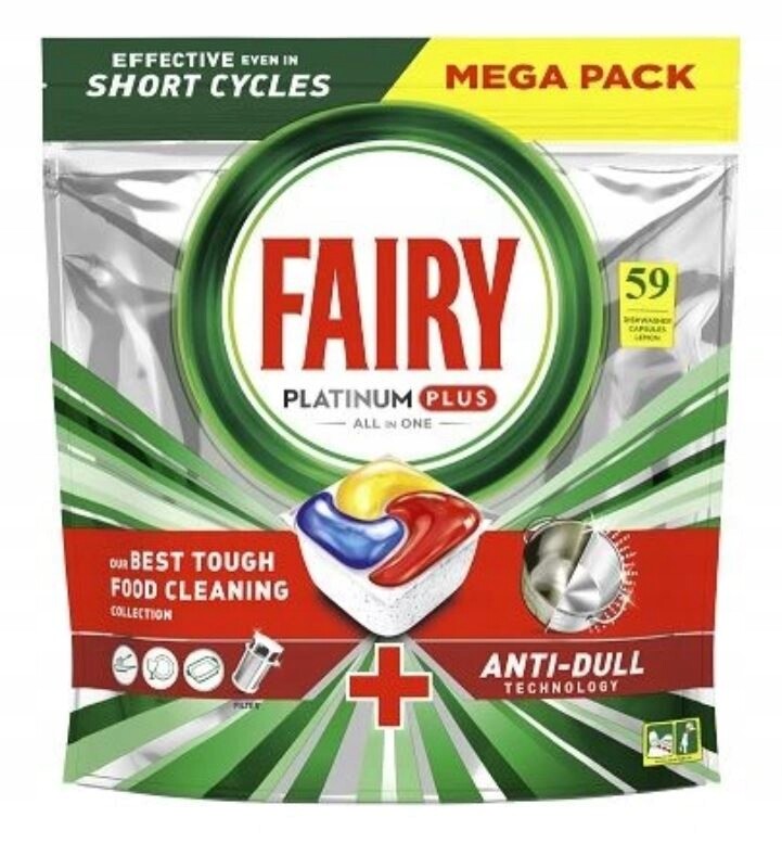 Fairy Tablety Do Myčky Platinum Plus Lemon 59KS