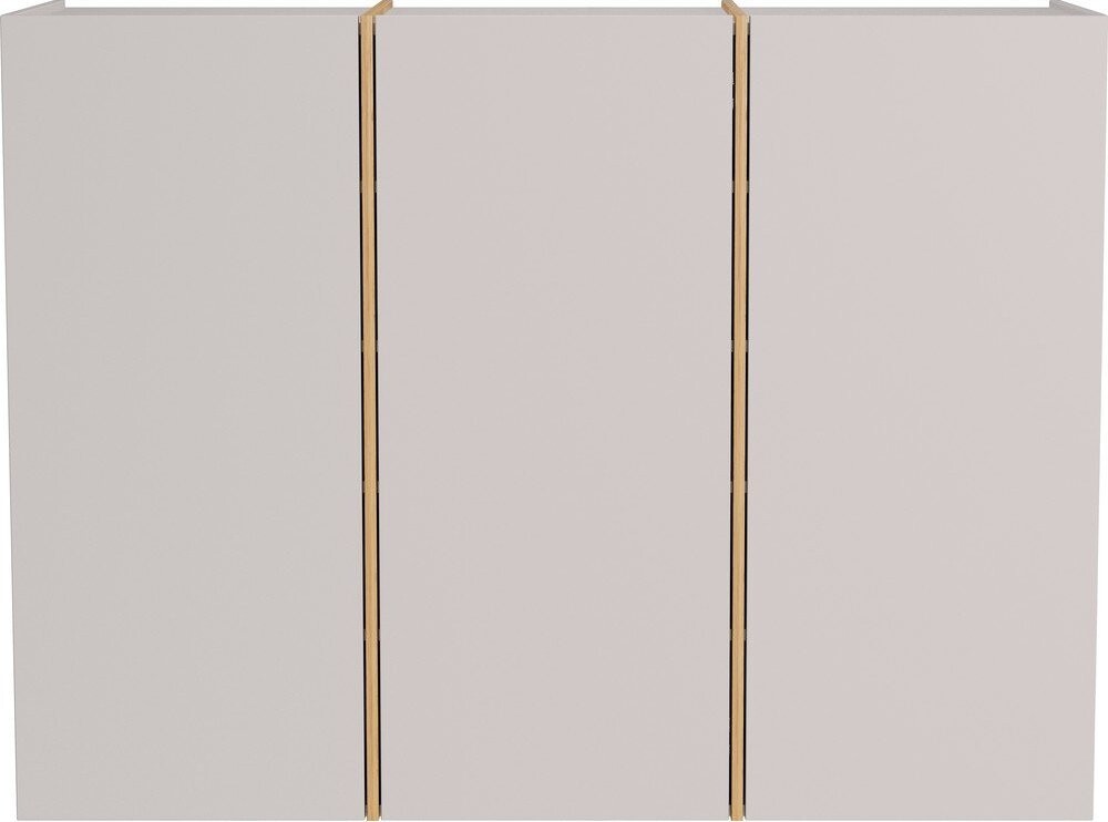 Krémová předsíňová skříňka 138x103x38 cm Libbiano – Germania