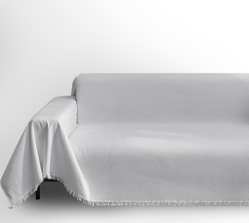 Světle šedý potah na křeslo 70 cm Talo – Filumi