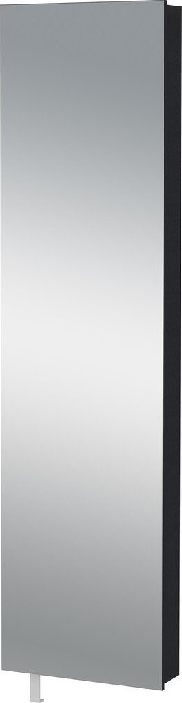 Antracitová předsíňová skříňka 50x195x18 cm Rotary – Germania