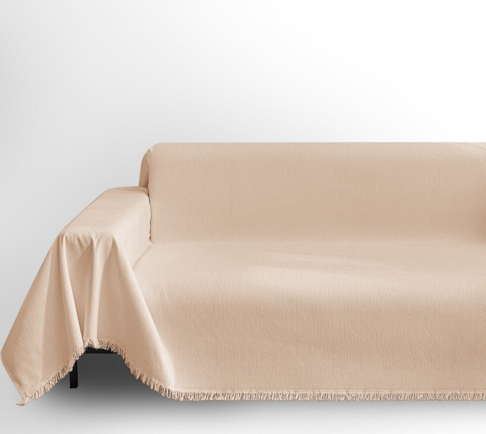 Béžový potah na křeslo 70 cm Talo – Filumi