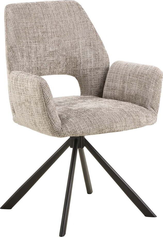 Světle šedá jídelní židle s područkami Graham – Actona