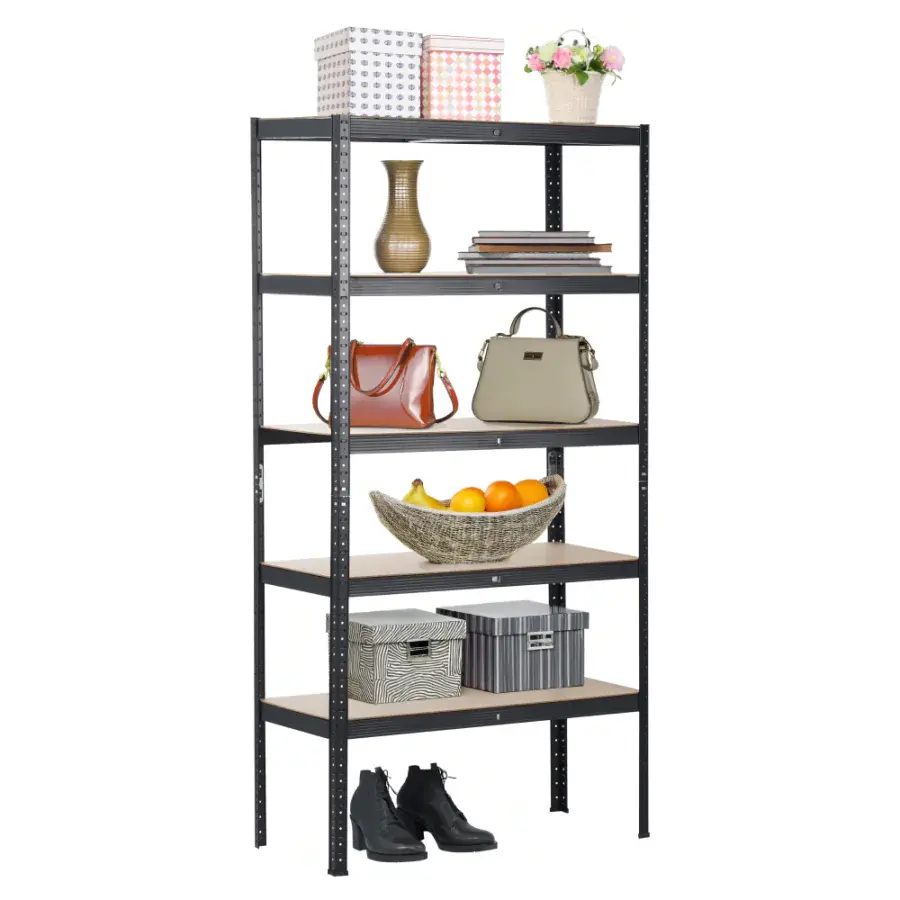 Tempo Kondela Regál RADMAN, dub/černá