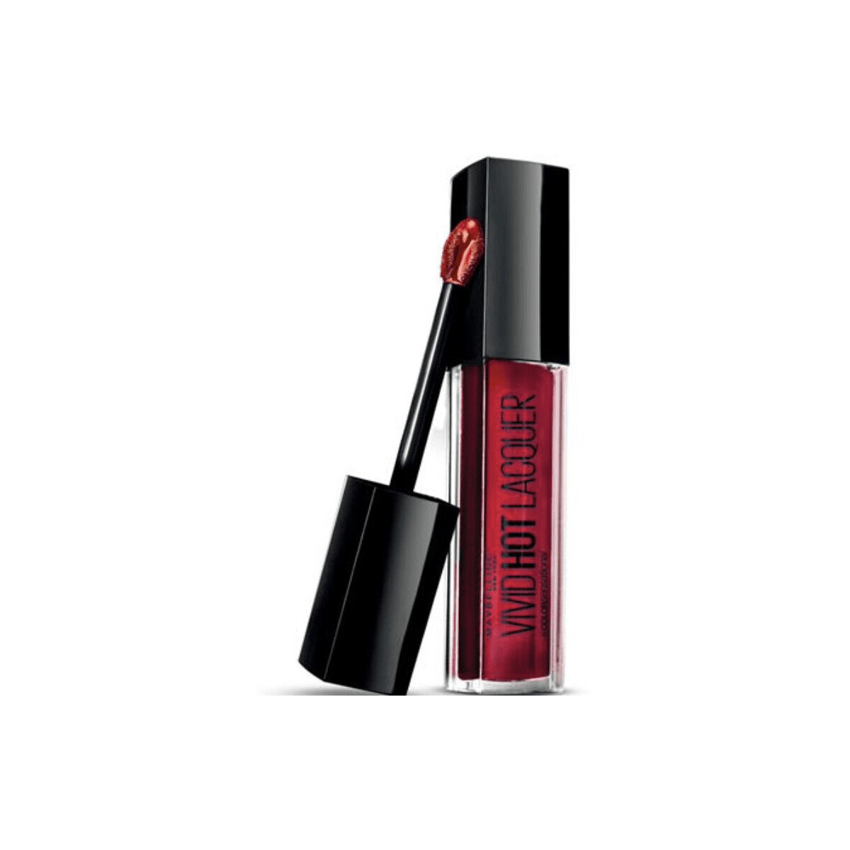 Maybelline New York  Vivid Hot Lacquer Lipstick - 72 Classic  Červená
