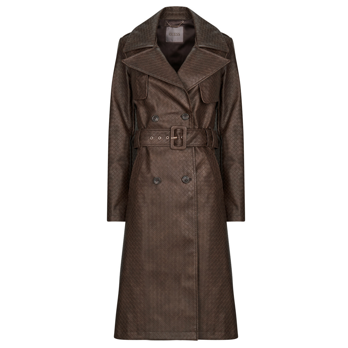 Guess  CARMEN PU TRENCH  Hnědá