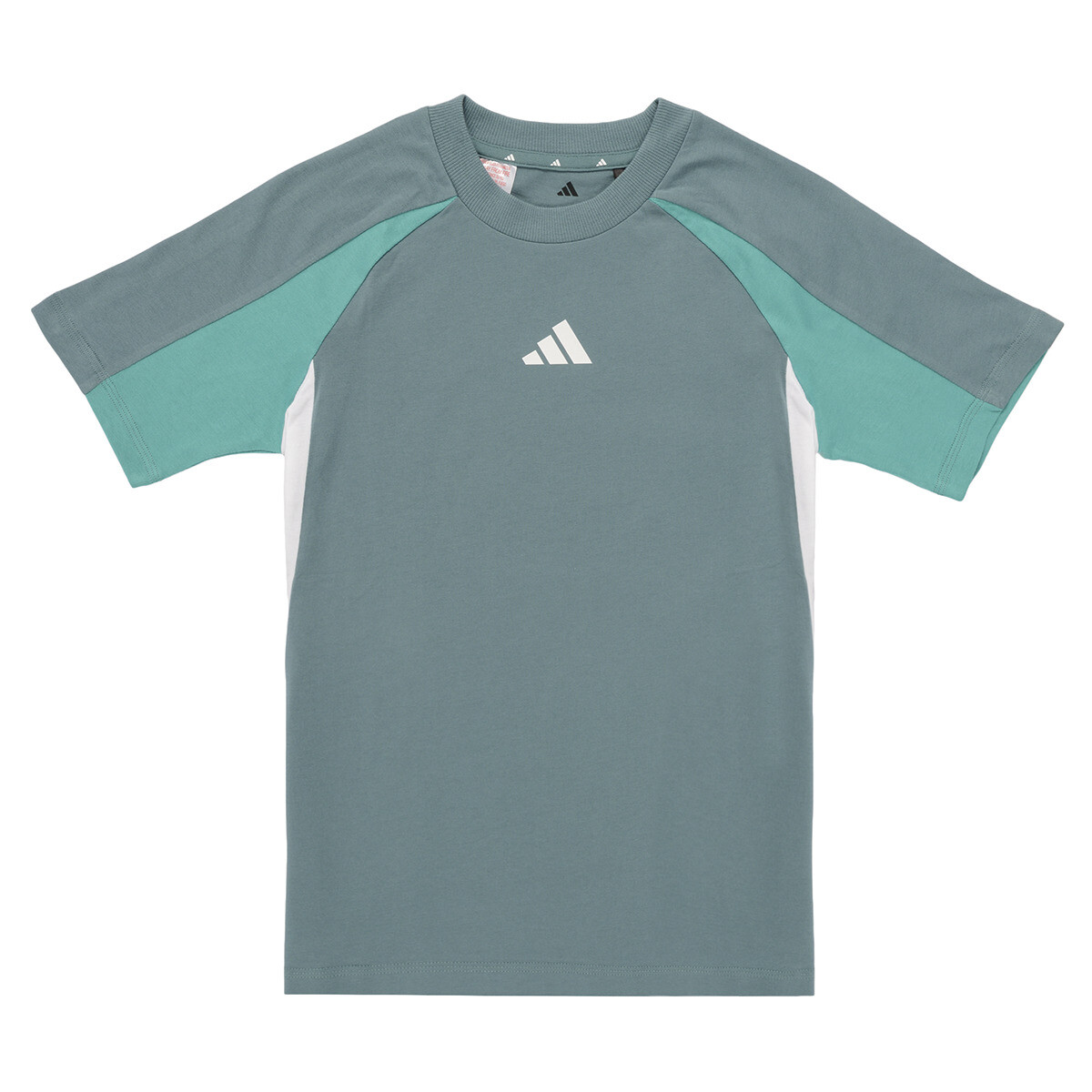 adidas  Seasonal Essentials Colorblock T-Shirt Kids  Zelená