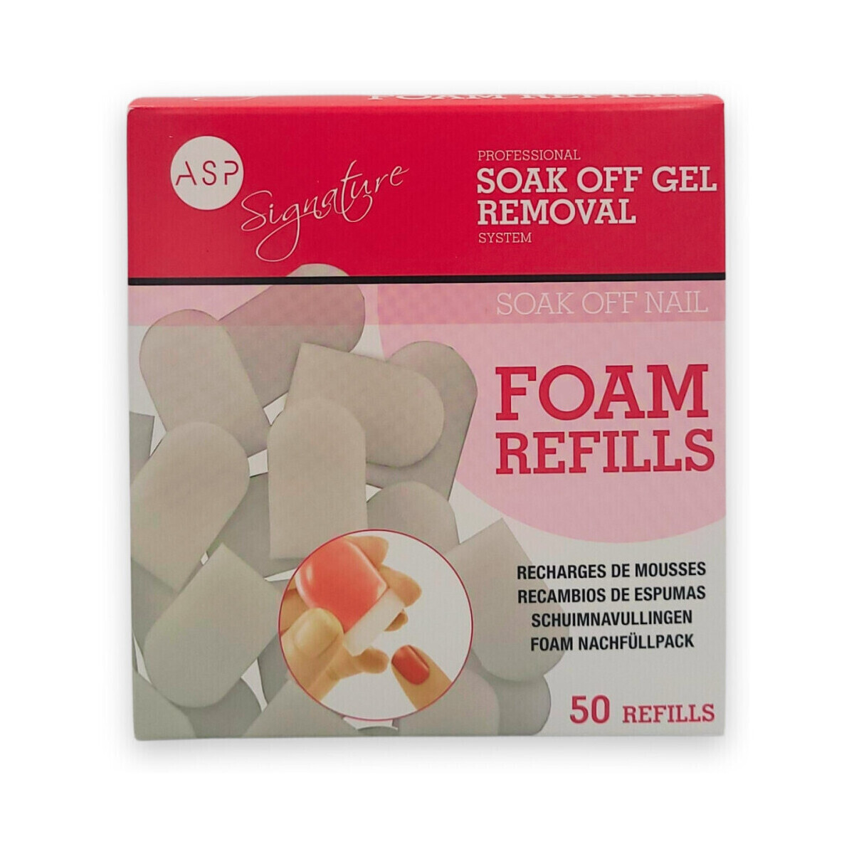 Asp  Refills for Nail Caps