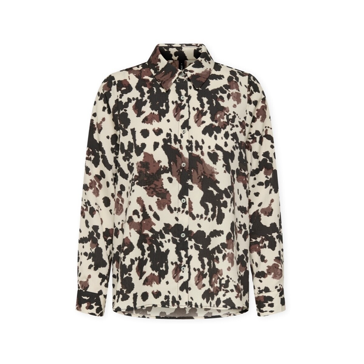 Only  Nova Life Vis Shirt - Chocolate Lab  Béžová