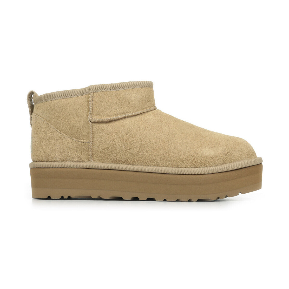 UGG  Kid's Classic Ultra Mini Plateform  Béžová