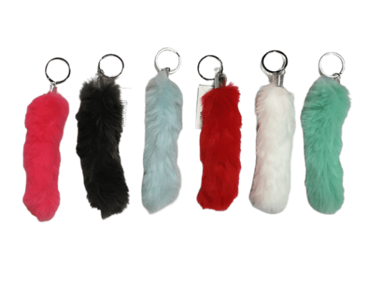 pkstar.cz Klíčenka plyšová - ocásek - PK131-13