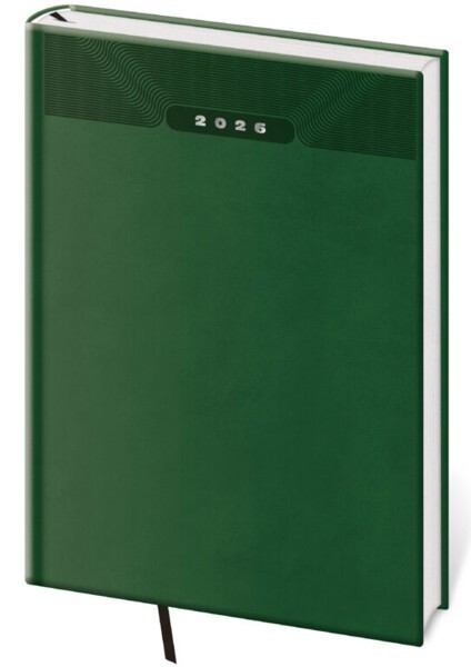 Helma 365 Denní diář A5 - Print Classic - zelená - DP422-04-26