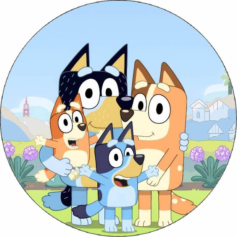 Jedlý papír Bluey 19,5cm - Pictu Hap