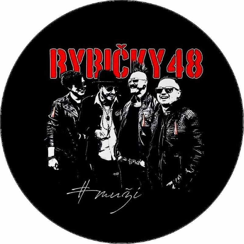 Jedlý papír Rybičky 48 black 19,5cm - Pictu Hap