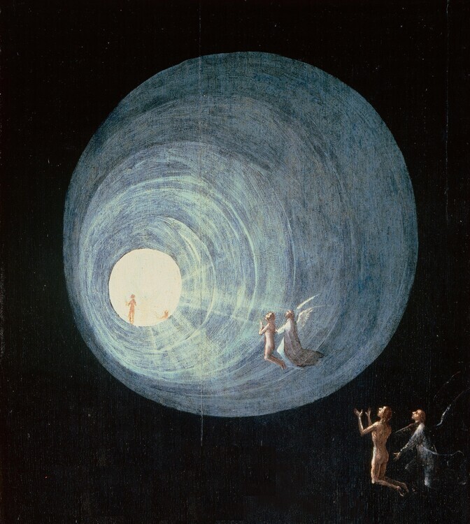 Hieronymus Bosch Obrazová reprodukce The Ascent of the Blessed, detail, Hieronymus Bosch, 35.8 × 40 cm