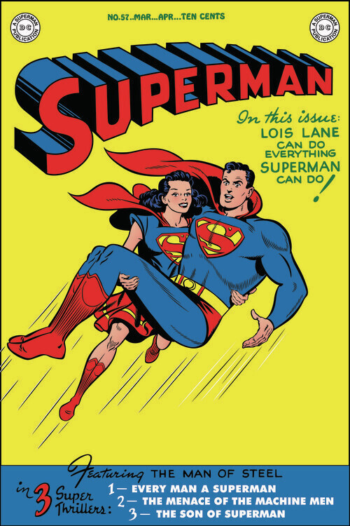 Europosters Umělecký tisk Superman Core - Superman and Lois, 26.7 × 40 cm