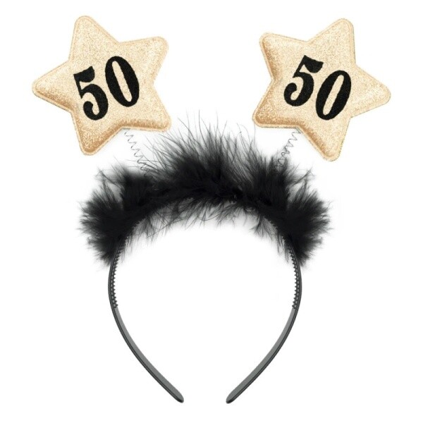 Čelenka s hvězdami 50. narozeniny