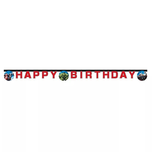 Banner papírový Avengers evergreen