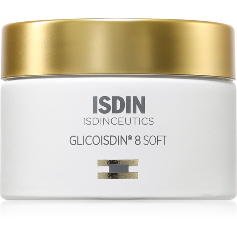 ISDIN Isdinceutics Glicoisdin 8 Soft jemný exfoliační krém s kyselinou glykolovou pro všechny typy pleti 50 g
