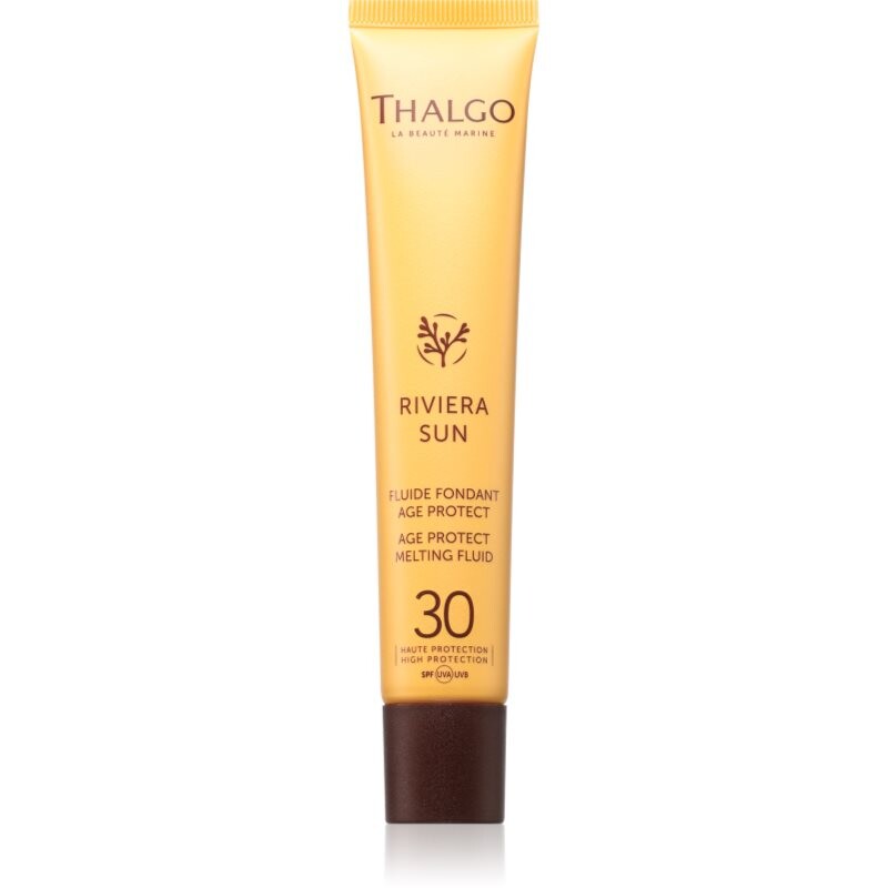 Thalgo Riviera Sun Age Protect Melting Fluid SPF30 protivráskový fluid na prodloužení opálení SPF 30 50 ml