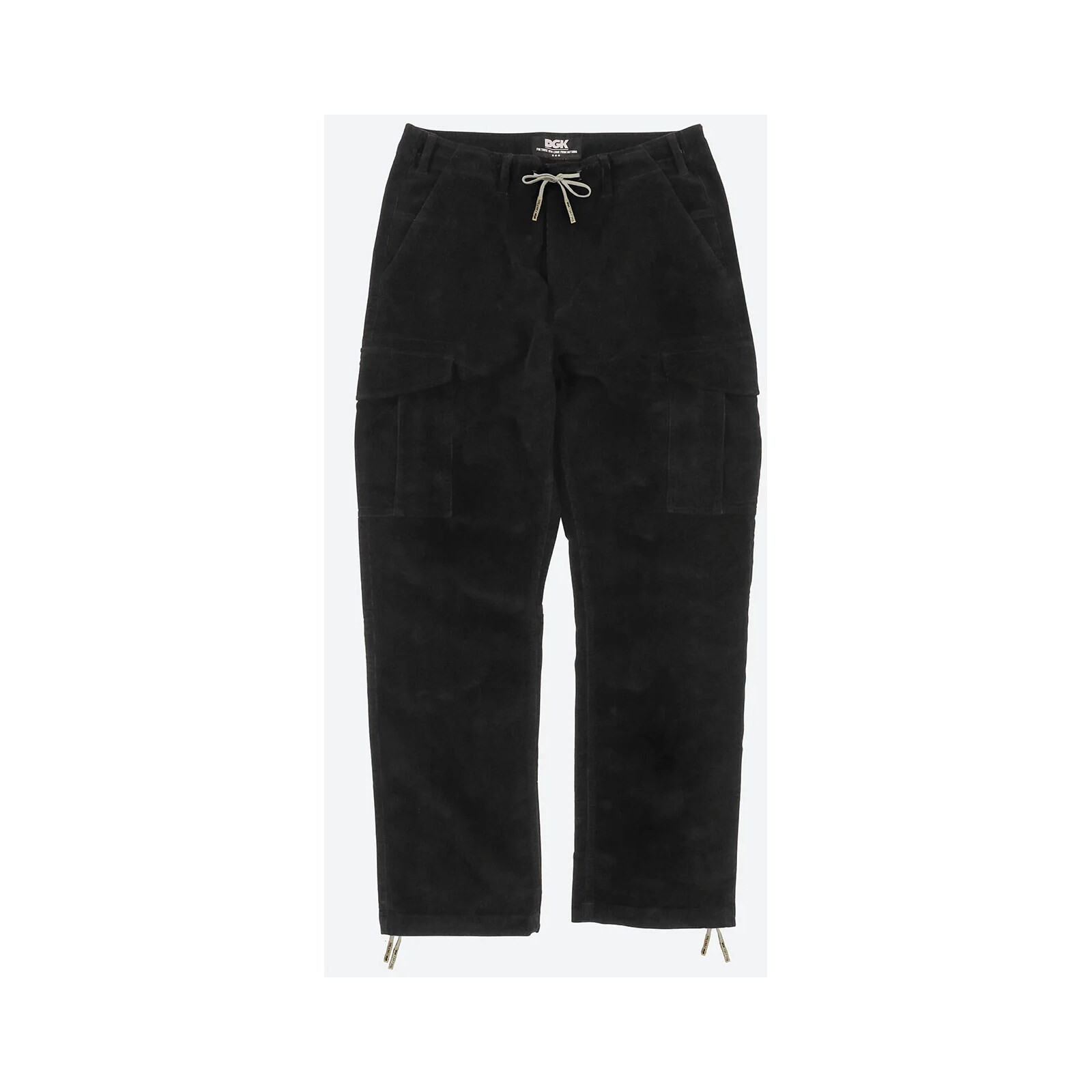 kalhoty DGK - O.G. Cargo Pants Black Corduroy (MULTI) velikost: 38