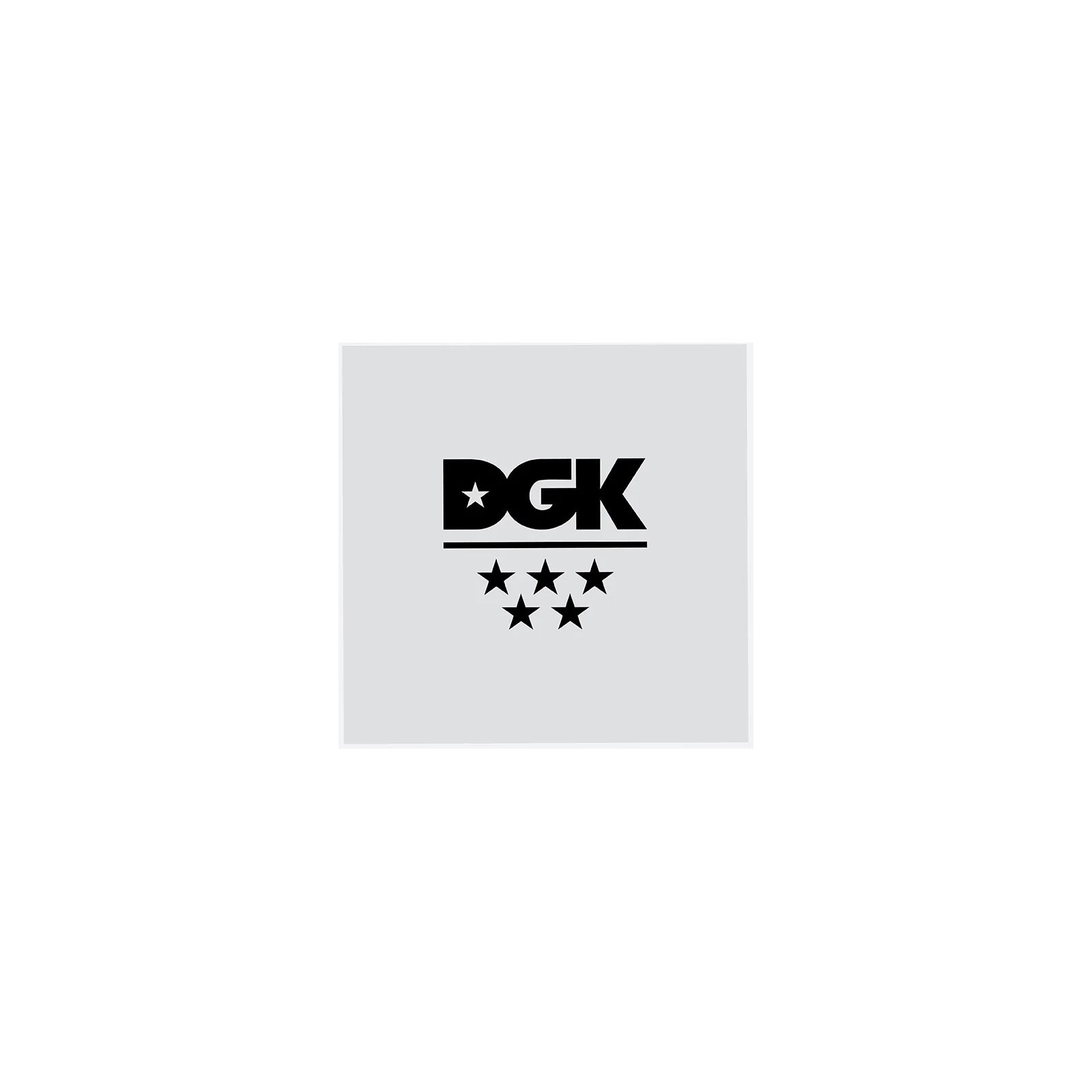 samolepky DGK - 5-Star Sticker White/Black (5 pk) (MULTI)
