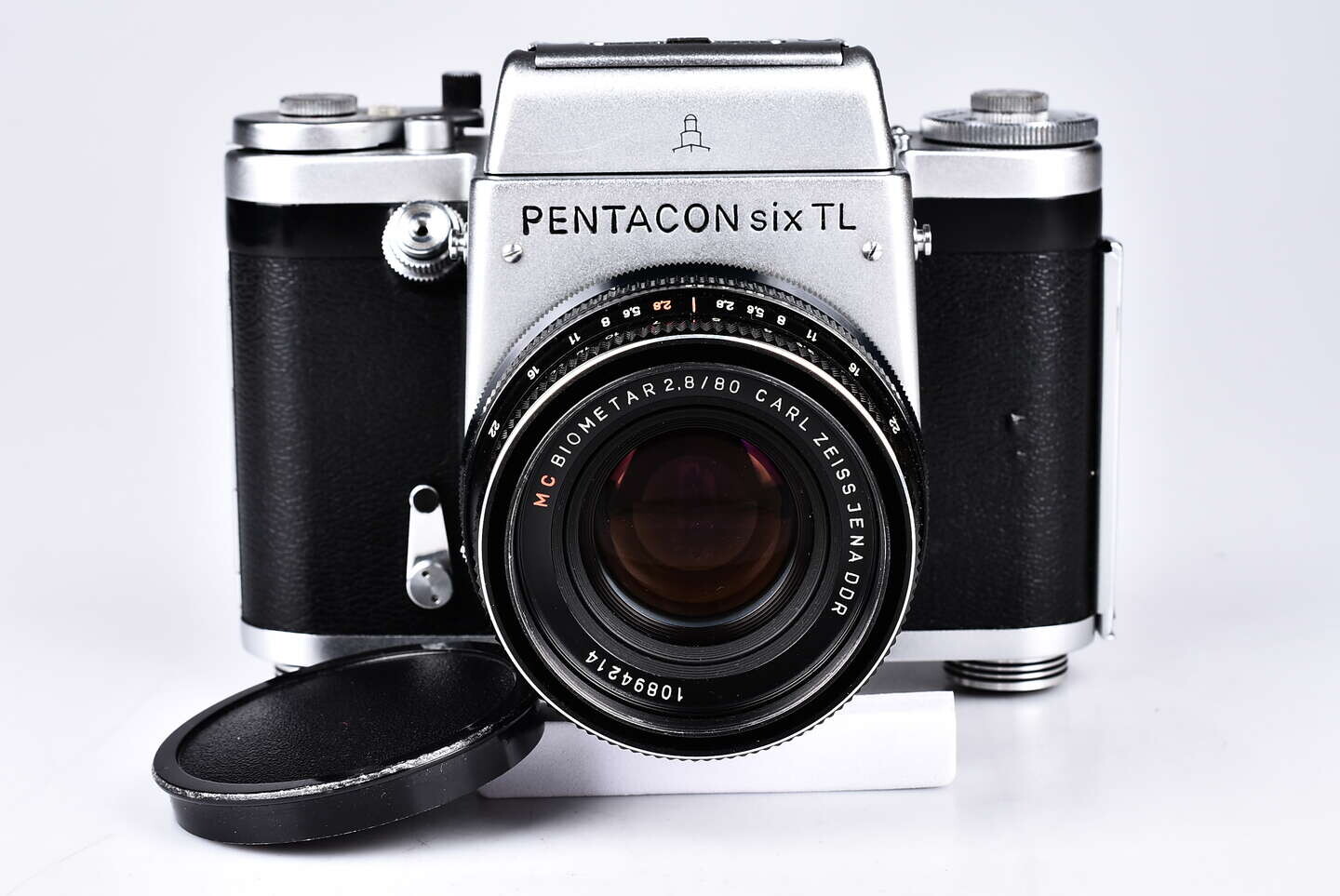 Pentacon six TL + 80 mm f2,8 MC Biometar bazar