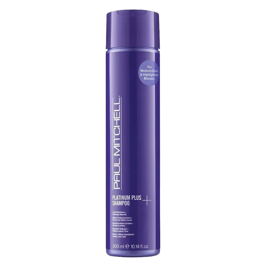 Paul Mitchell Tónovací šampon pro blond vlasy Platinum Plus (Shampoo) 300 ml