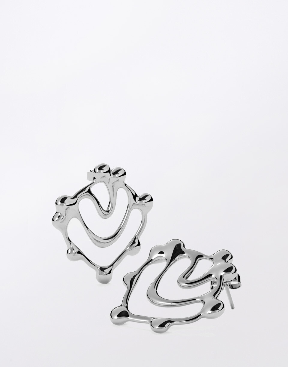 Furiosa Náušnice Bonshell STŘÍBRNÁ