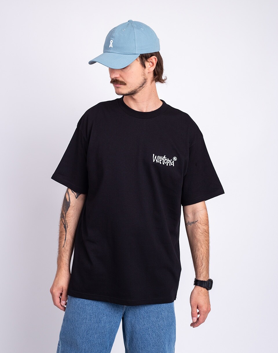Carhartt WIP S/S Wiptopia Script T-Shirt Black/Wax S