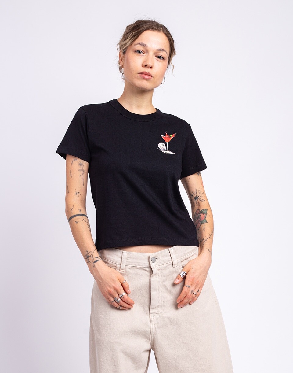 Carhartt WIP W' S/S Jake Garcia T-Shirt Black XS