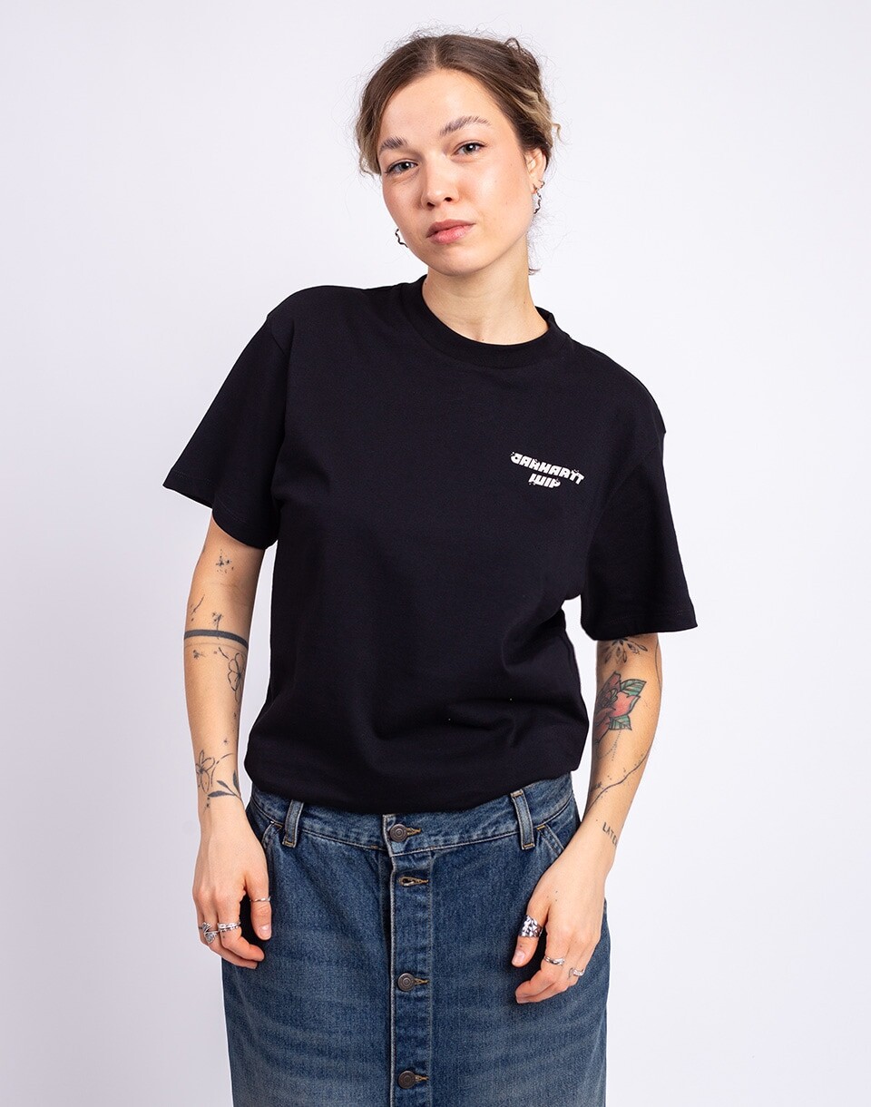 Carhartt WIP W' S/S Wiptopia T-Shirt Black XS