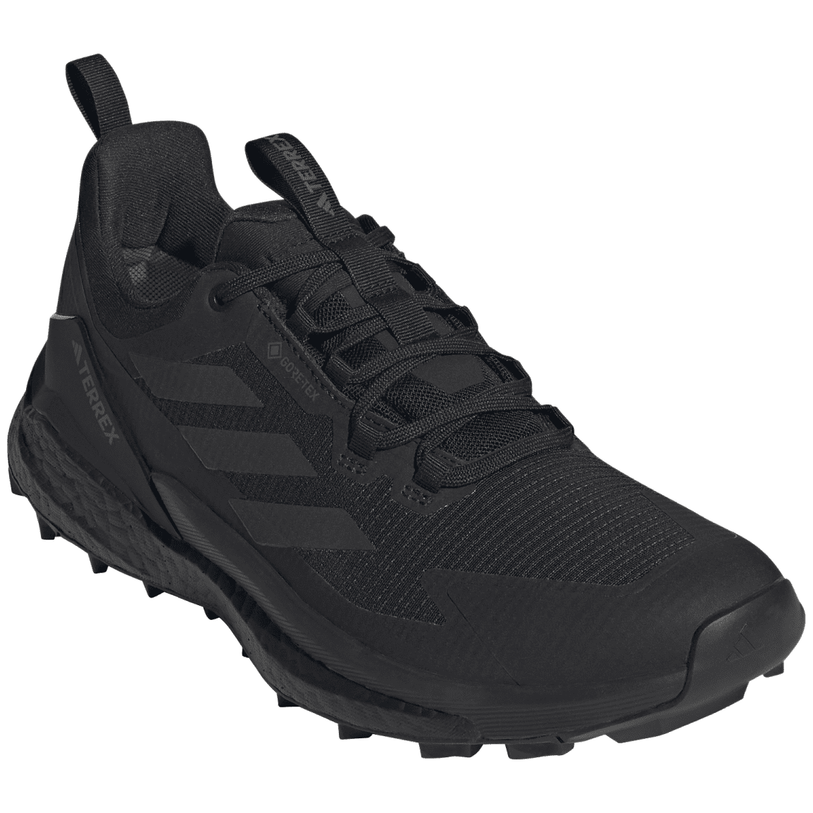 Pánské turistické boty Adidas Terrex Free Hiker 2 Low Gtx Velikost bot (EU): 46 / Barva: černá