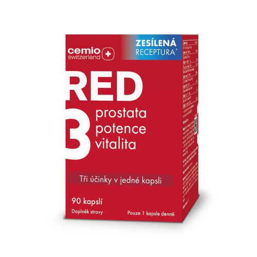 Cemio RED3 cps. 90 NOVÝ - balení 3 ks