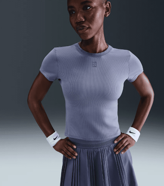 Nike Court Women Dri-FIT Advantage Short Sleeve Top S