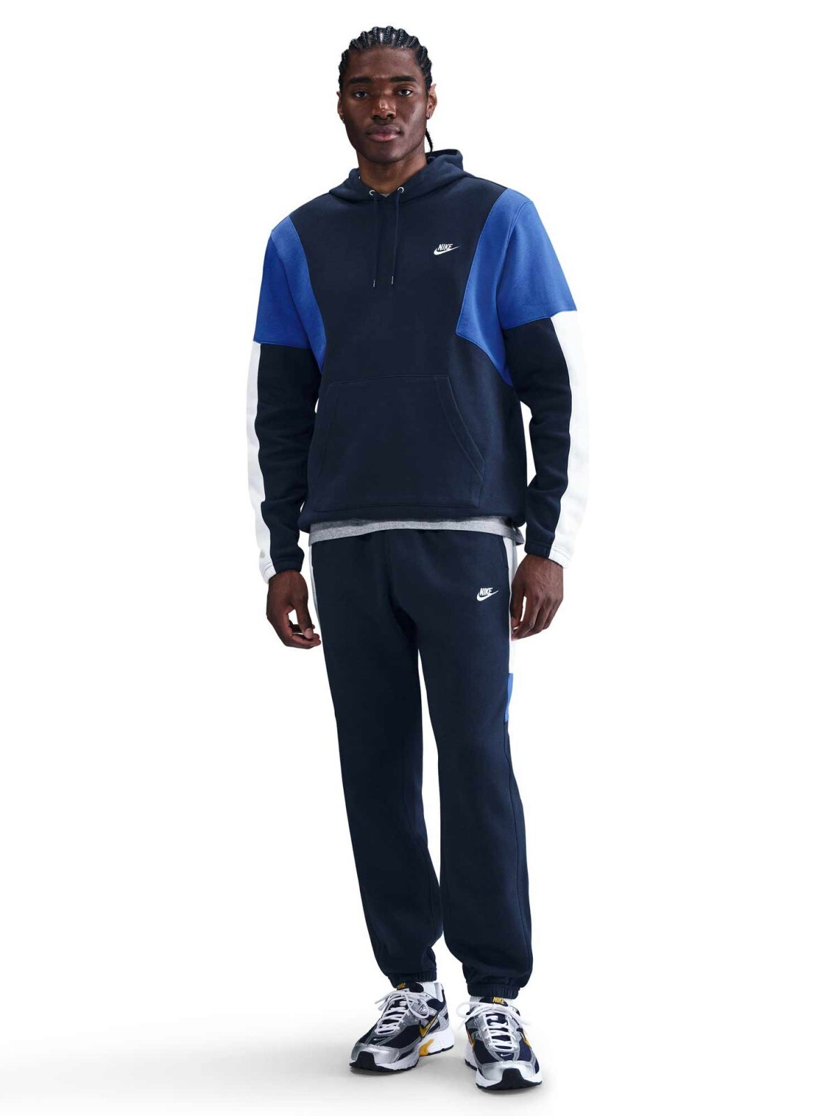 Nike Club Men Fleece Hooded Track Suit S