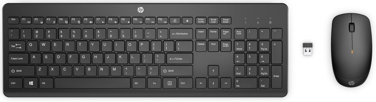 HP 230 Bezdrátová klávesnice a myš EN