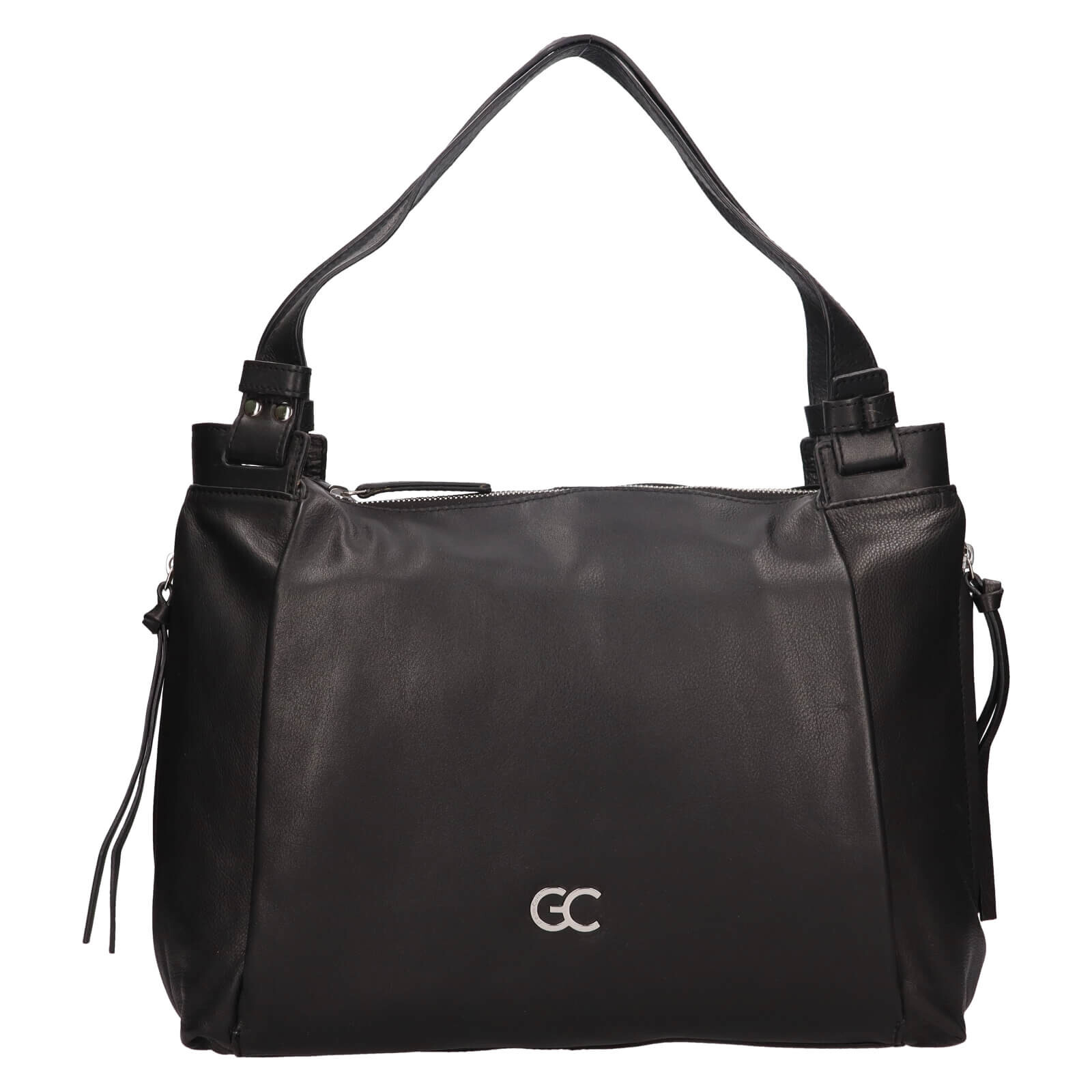 Dámská kožená kabelka Gianní Conti Marcela - černá