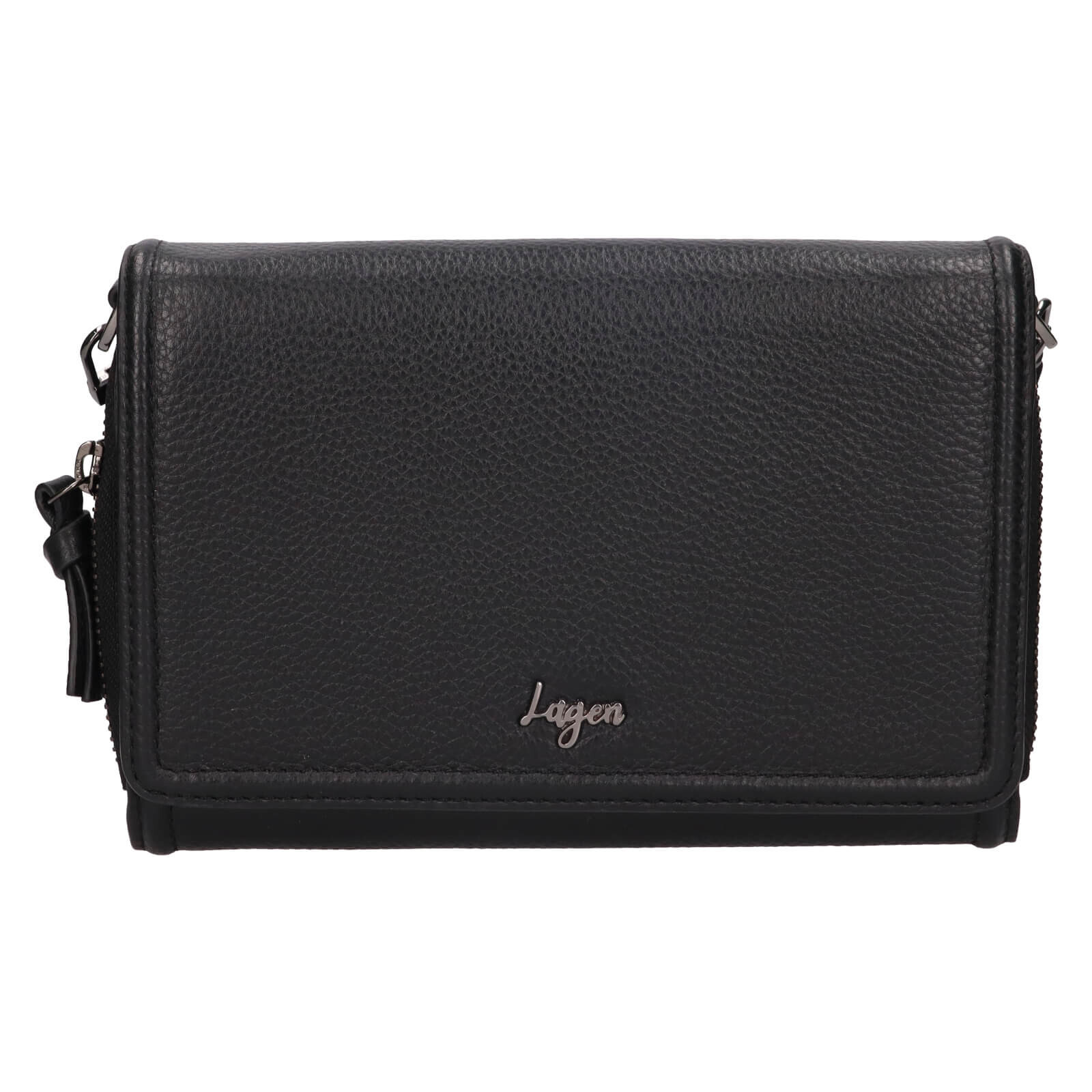 Dámská crossbody kabelka s peněženkou Lagen Maredit - černá