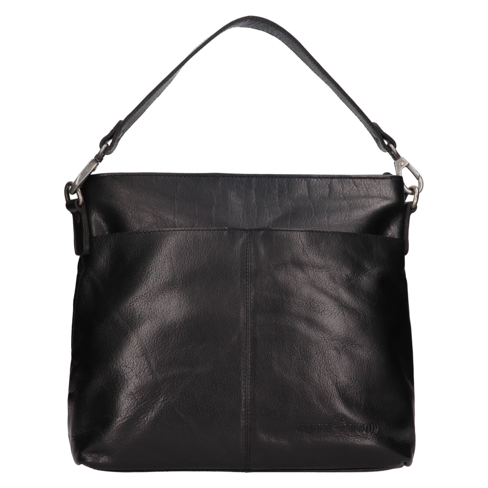 Dámská kožená kabelka Greenwood Babet - černá