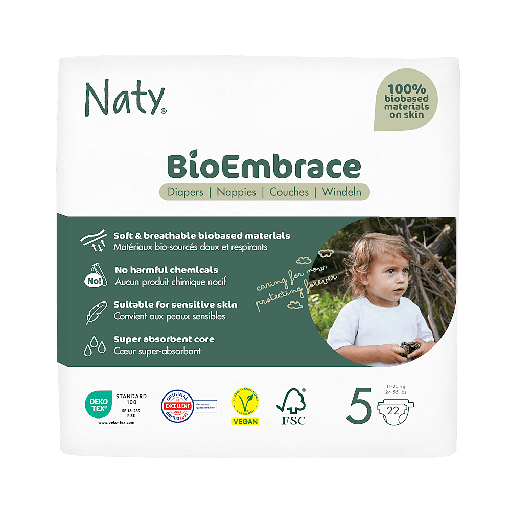 ECO BY NATY Bioembrace junior plenky 11-25 kg 22 kusů