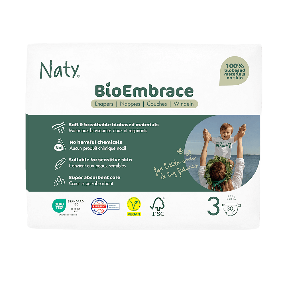 ECO BY NATY Bioembrace midi 4-9 kg 30 kusů