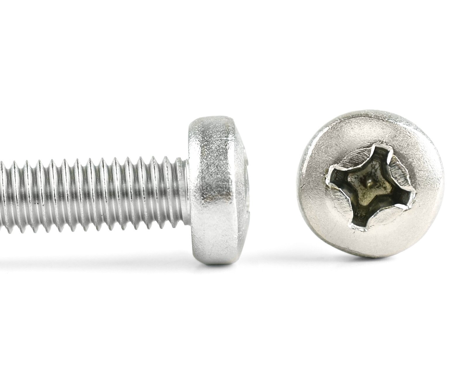 Šroub půlk. hl. kříž nerez A2, DIN 7985 - M2.5x8