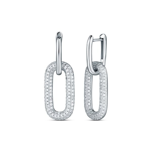 Náušnice se syntetickými kameny 136-927-100700-0000