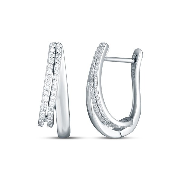 Náušnice se syntetickými kameny 136-927-147900-0000