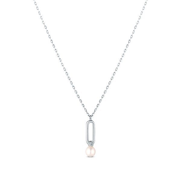 Náhrdelník s perlou 375-501-A13743 1.15g