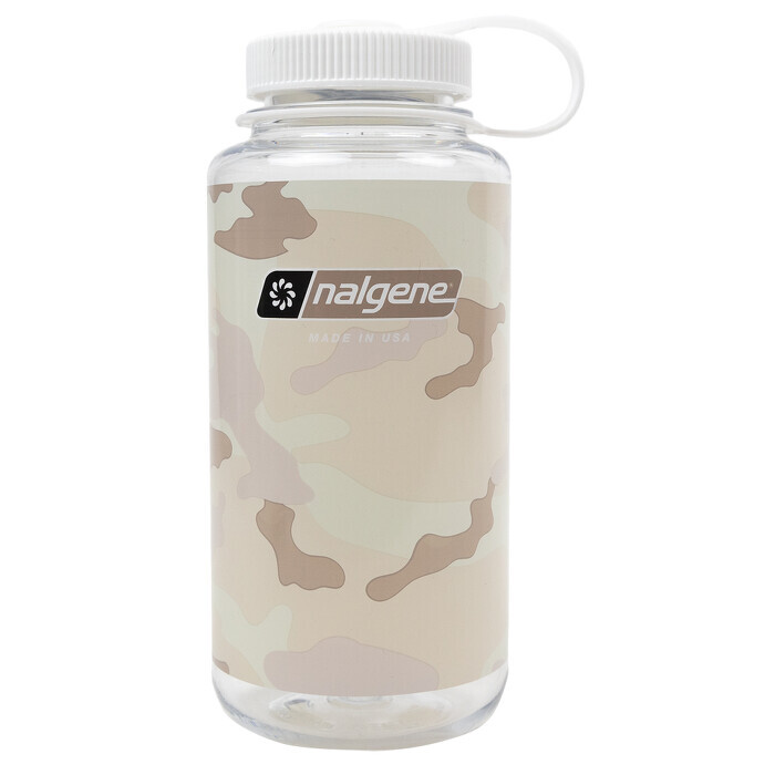 Nalgene Wide Mouth Sustain 1000 ml Clear/White Camo Velikost: OneSize