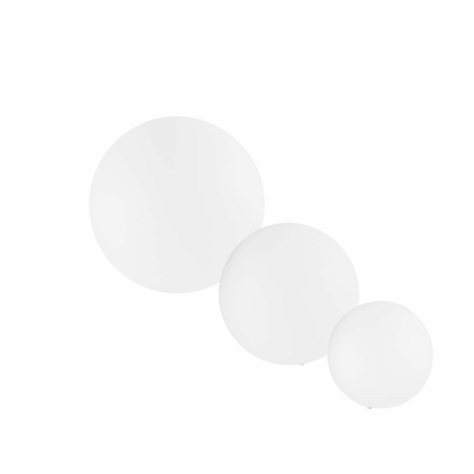 FANEUROPE Nabíjecí venkovní lampa Geco, dobíjecí, bílá, LED 4 W, 240 lm, RGBW, stmívatelná, IP65, vč. dálkového ovladače, 40 x 40 cm