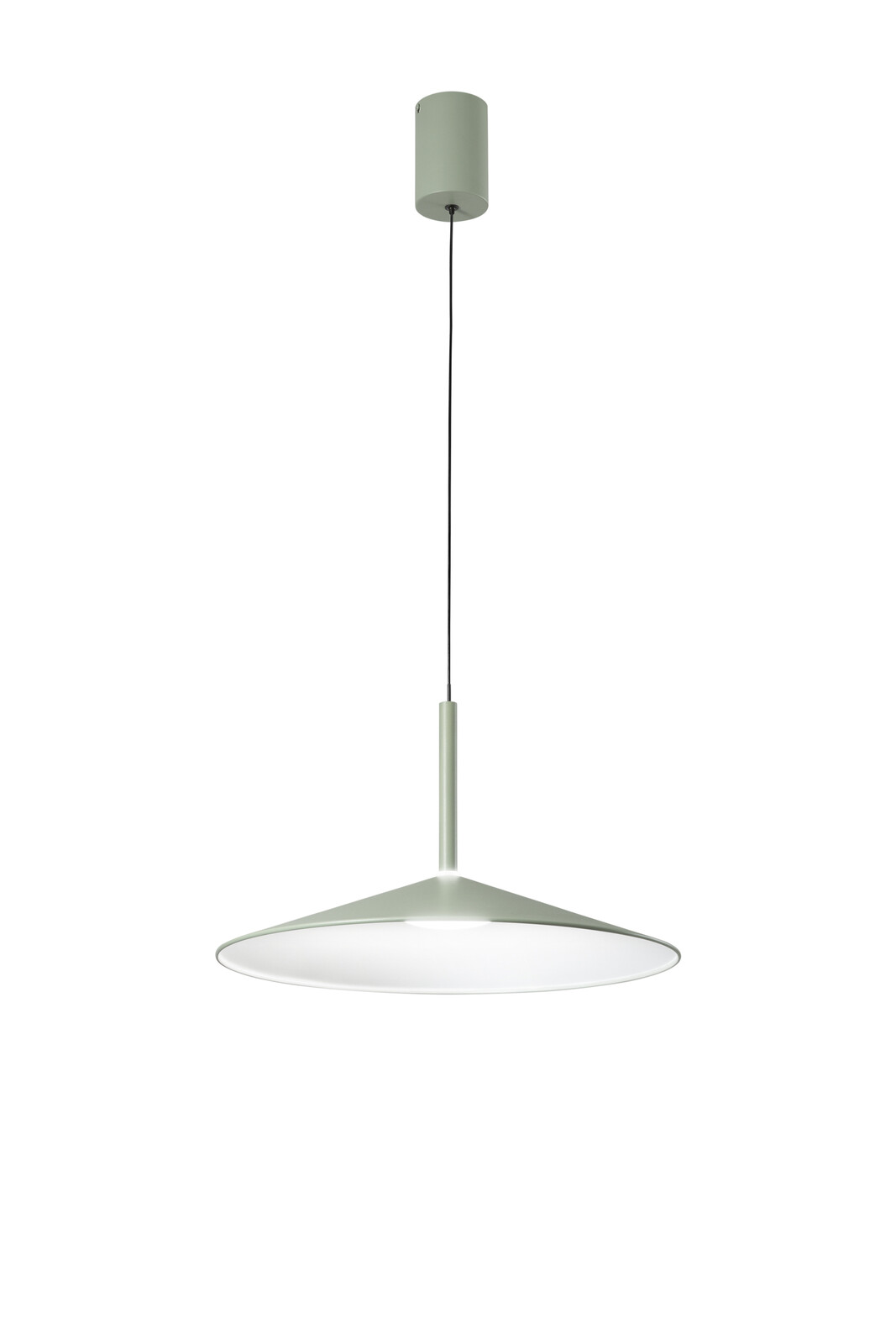 FANEUROPE Závěsné LED svítidlo Khan (zelená) 18 W, CCT 2700 / 3500 K, 48x200 cm