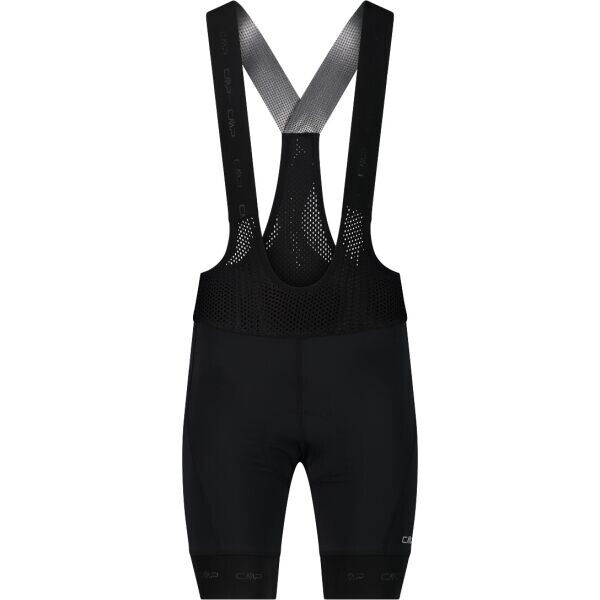 CMP MAN BIKE BIB Pánské cyklistické kraťasy, černá, velikost
